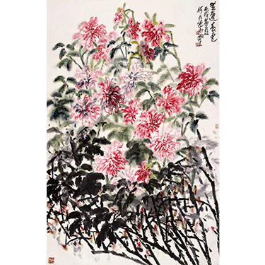 何水法  花鸟