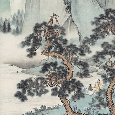 陈少梅 松泉图