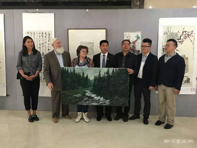 “书行天下——国际书画艺术发展教育联合会书画邀请展”在京开幕