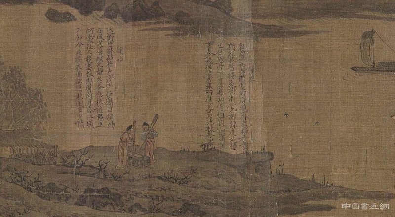 乾隆皇帝御题引首的《十咏图》