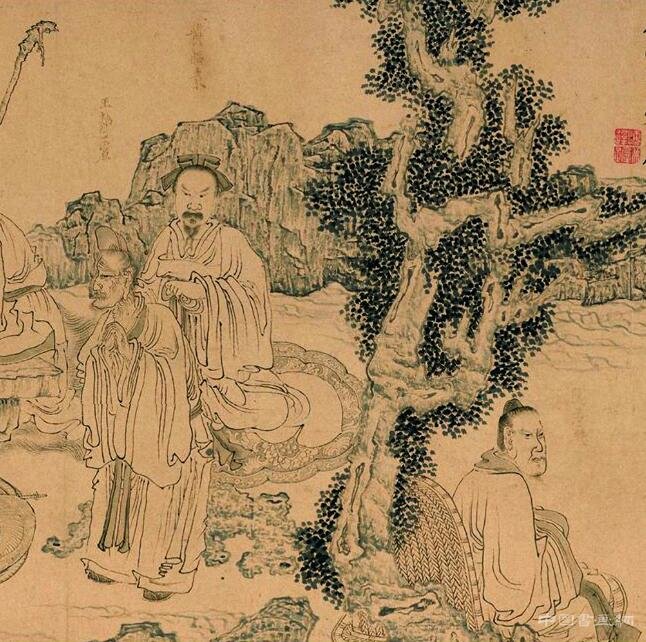 醇厚拙对的《雅集图》