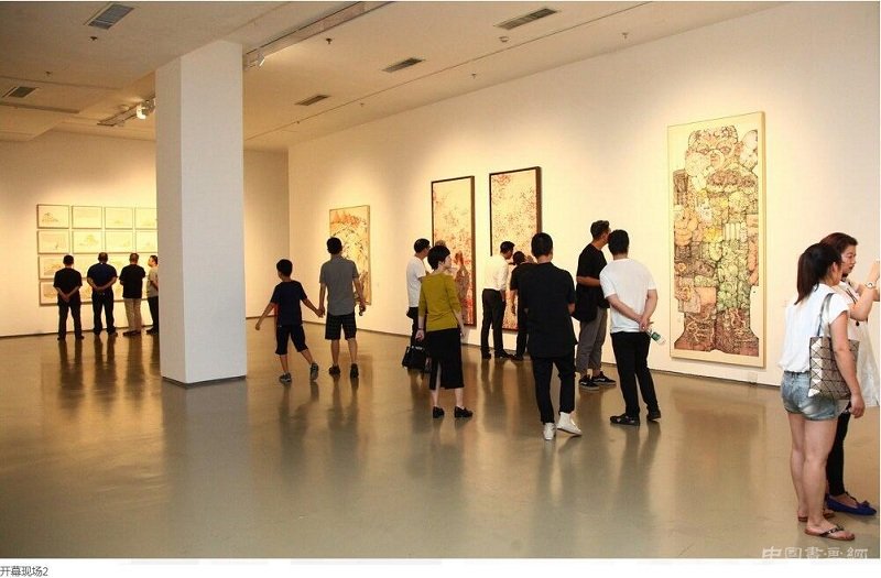 “关注的力量——青年水墨作品展”在今日美术馆拉开帷幕。