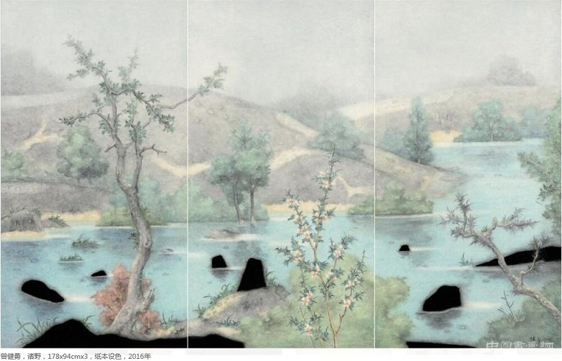 “关注的力量——青年水墨作品展”在今日美术馆拉开帷幕。