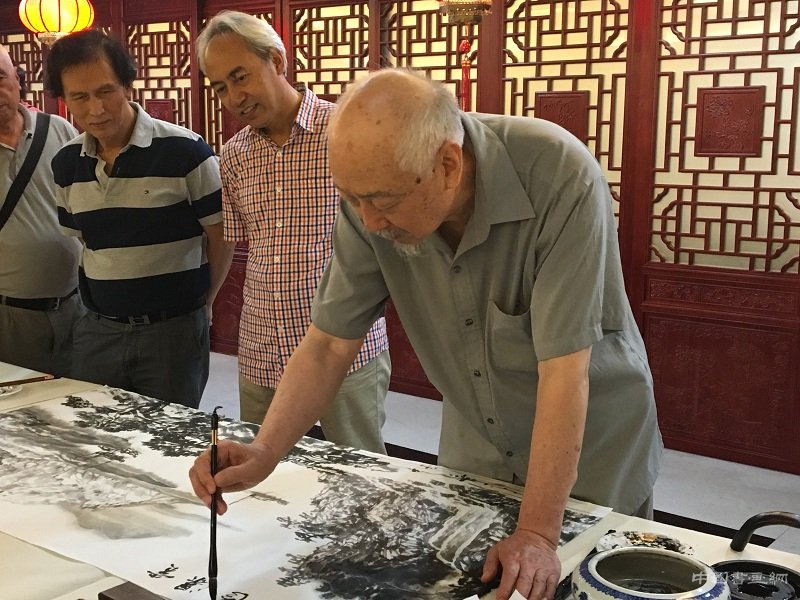 “水墨世界·十年华章——中国书画名人堂十周年艺术精品展”在京开幕