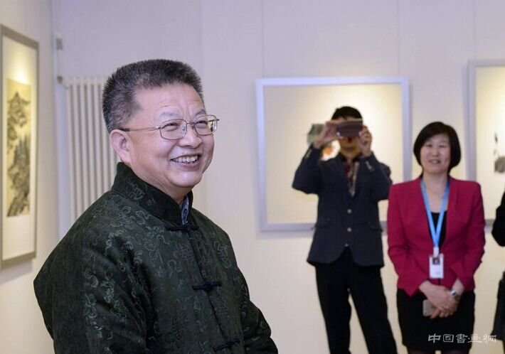 “曾来德·艺术一家书画展”在北京九千堂美术馆开幕
