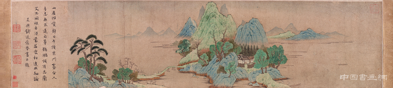 江南湖光山景——《山居图》