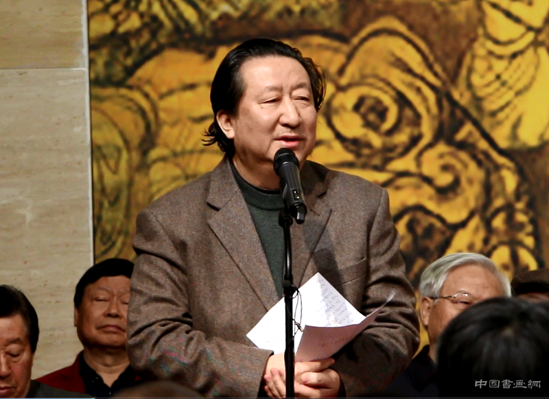 杨晓阳“丝绸之路”专题展启幕中国美术馆