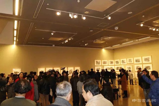 “山行——王界山画展”在中国美术馆隆重开幕
