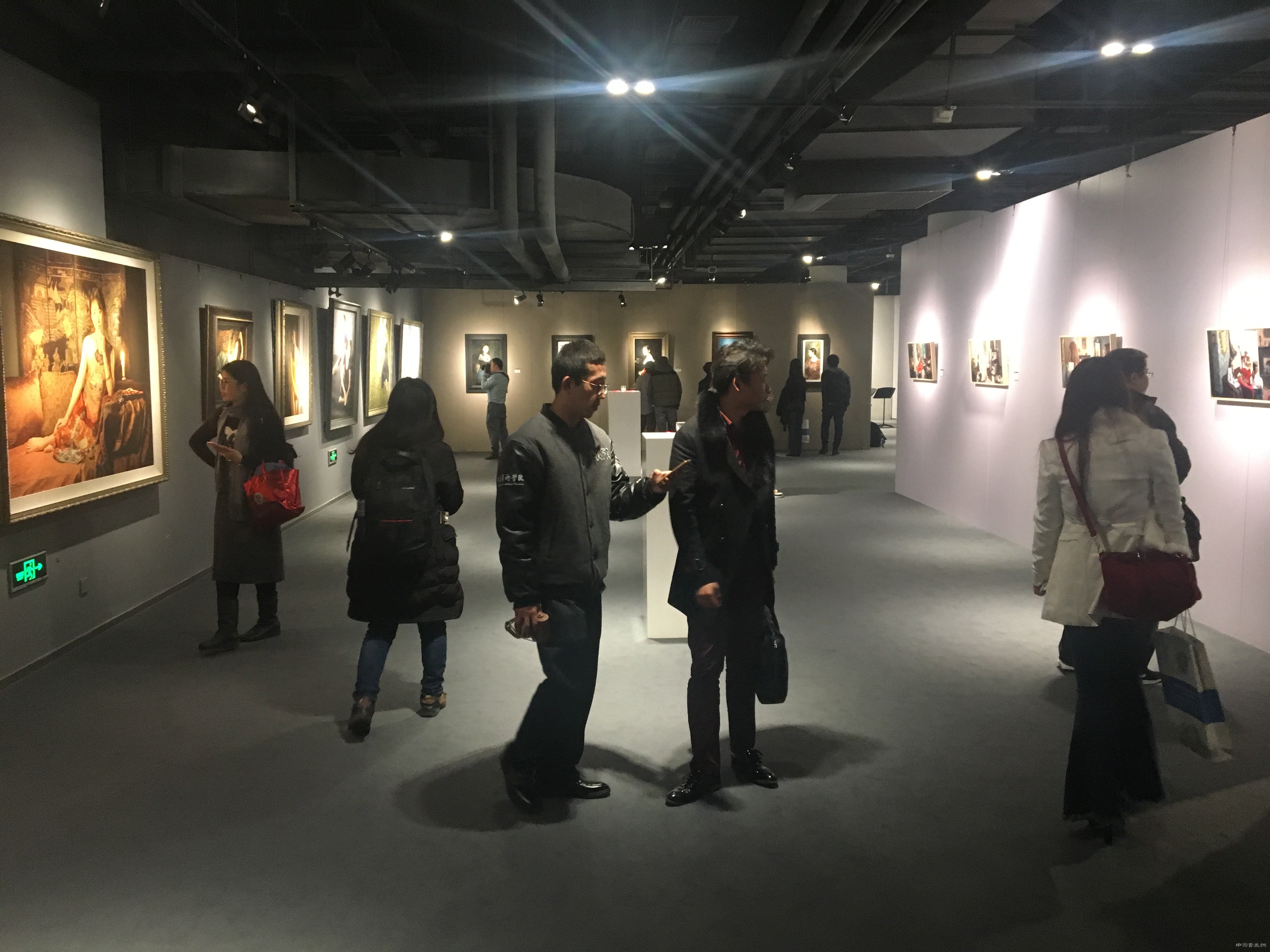 中国写实画派十二周年展在京开幕