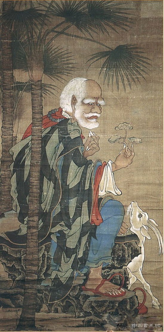 五代贯休十六副罗汉图（一）