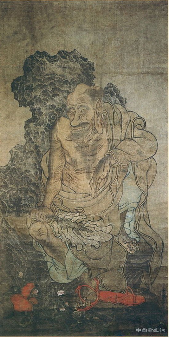 五代贯休十六副罗汉图（一）