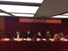 北京市东城美术家协会第二届会员代表大会在京举行