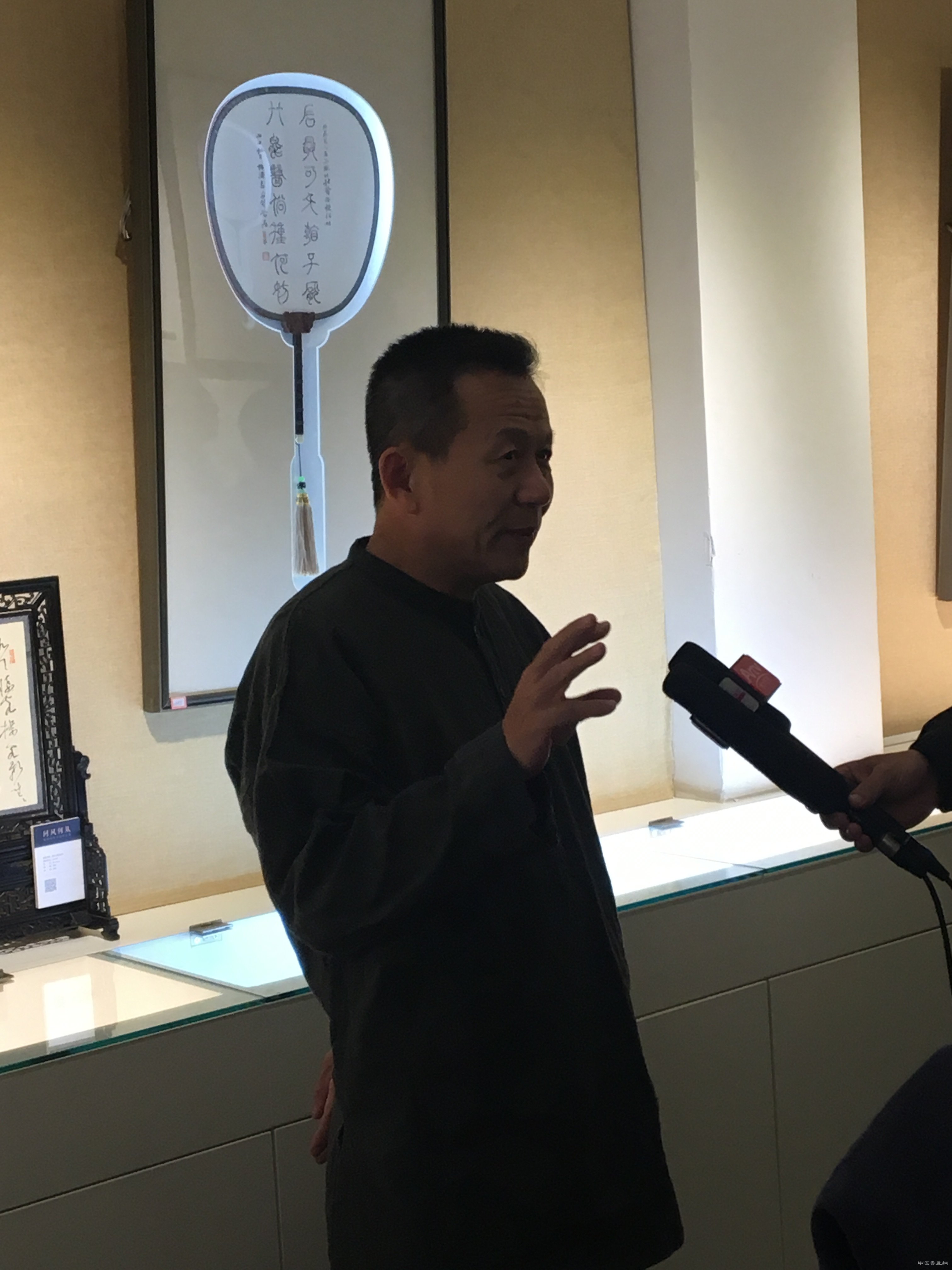 “问风何从 — 杨涛扇面书法展”在锦昌画馆举行