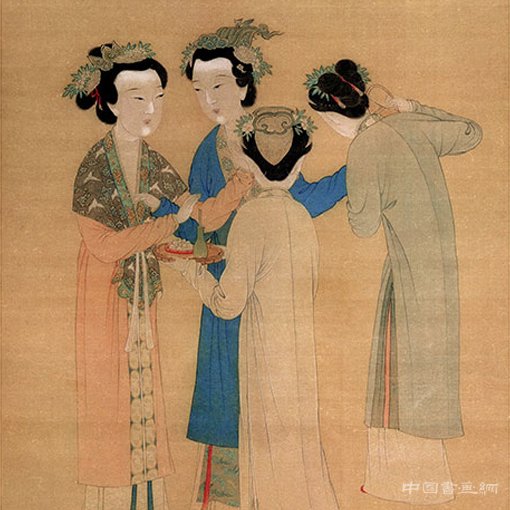 传统工笔重彩人物画发展与演变