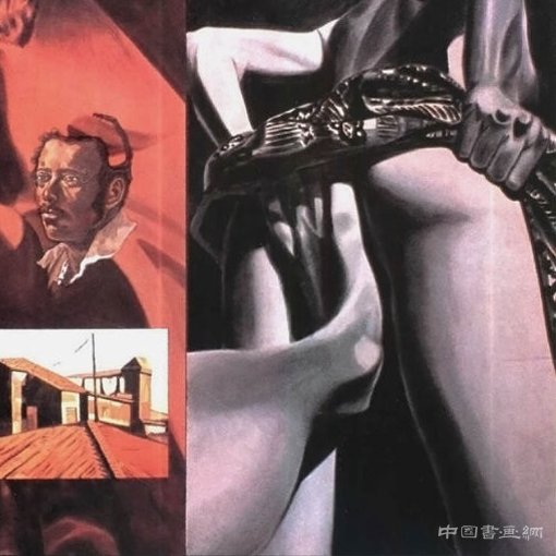 大卫.萨利(David Salle)的新表现主义绘画