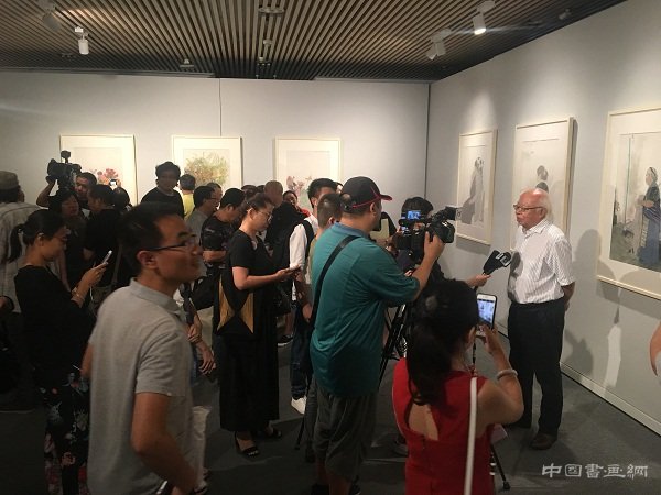 “杜大恺水墨作品展”在清华艺术博物馆开幕