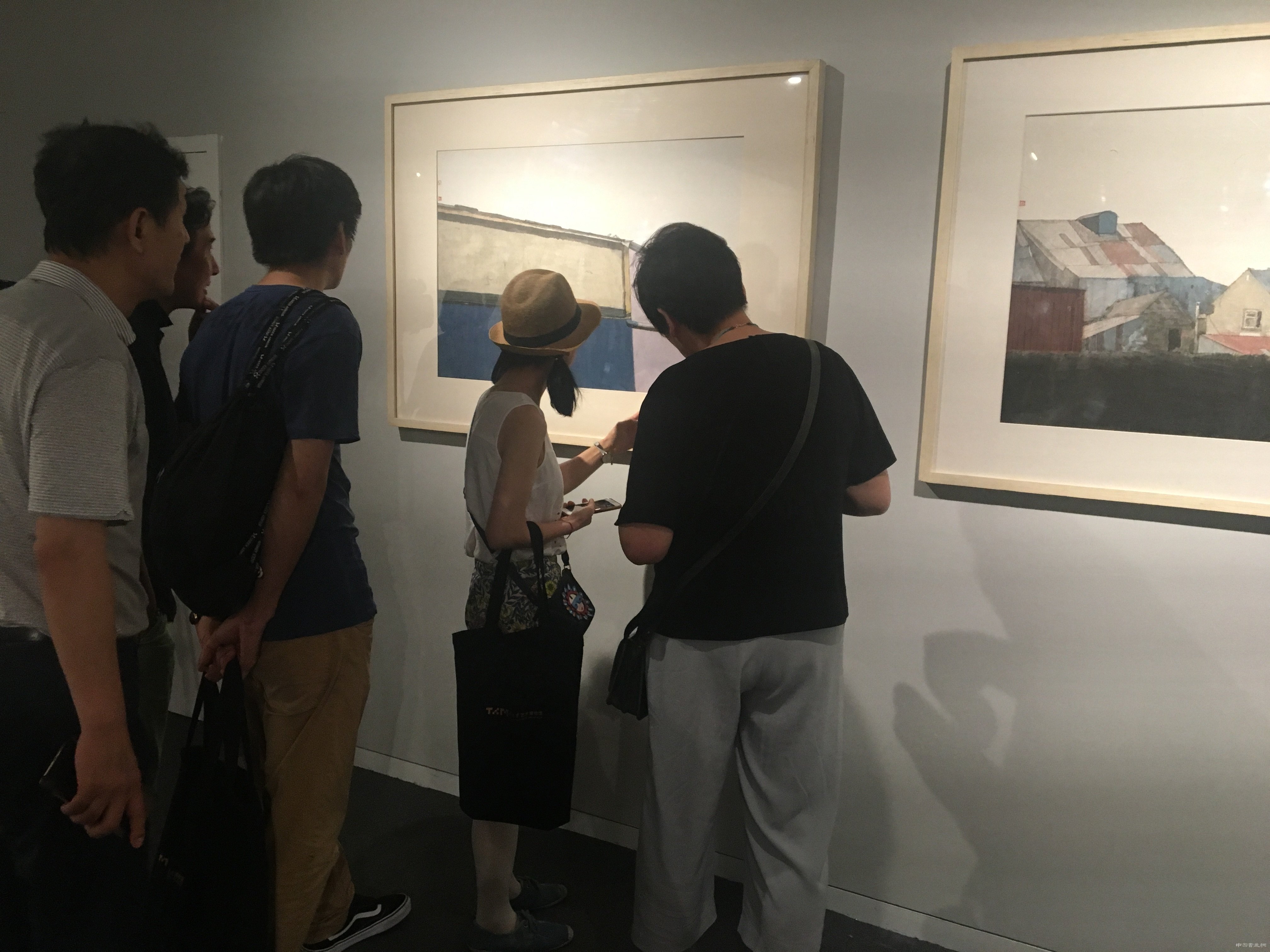 “杜大恺水墨作品展”在清华艺术博物馆开幕