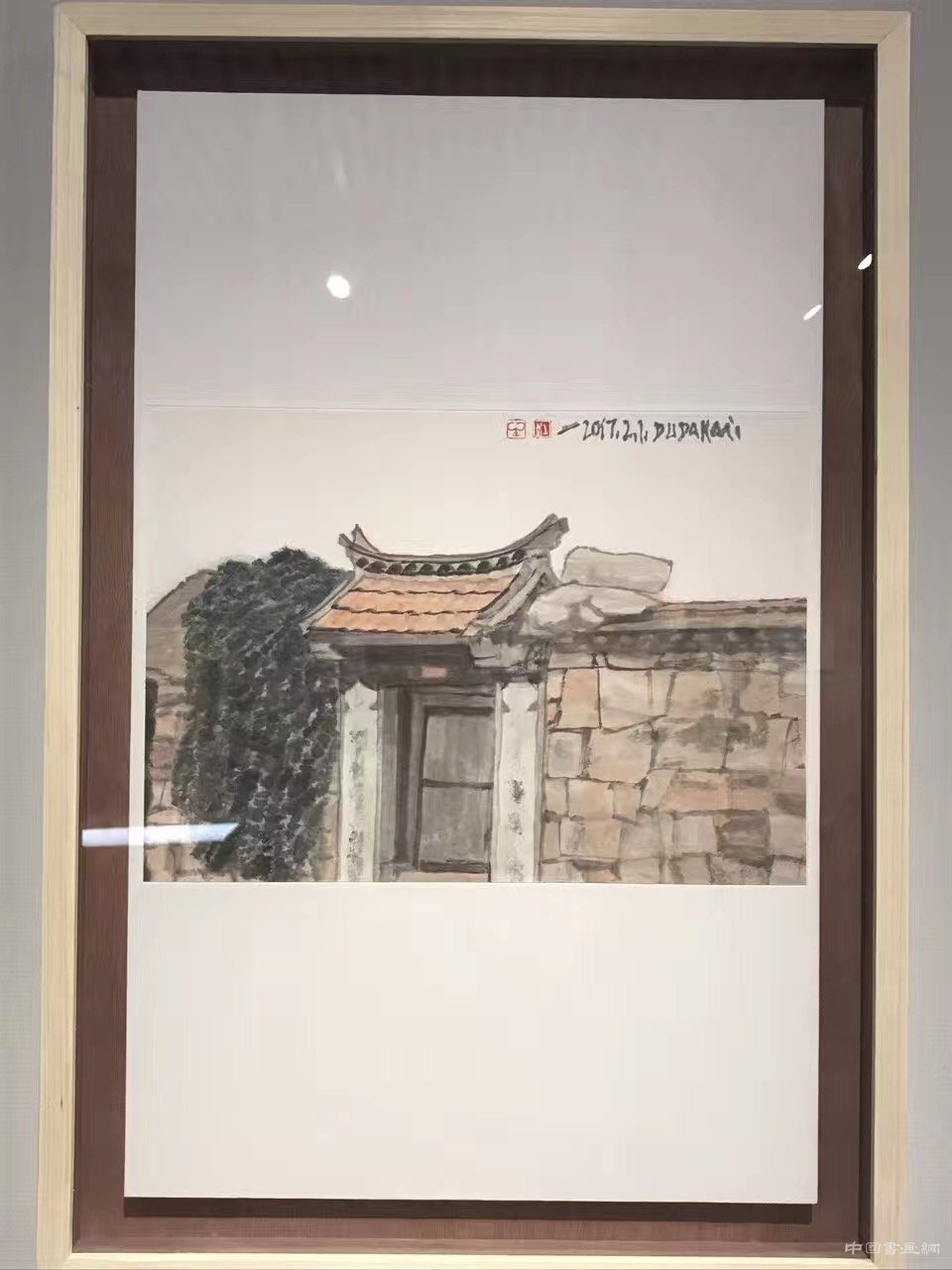 “杜大恺水墨作品展”在清华艺术博物馆开幕