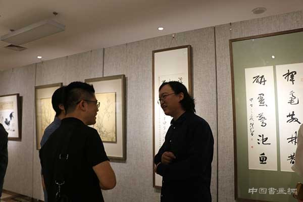 相看两不厌——李洪智、范治斌书画联展开幕