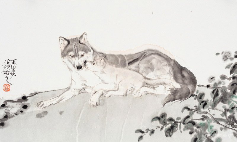 相看两不厌——李洪智、范治斌书画联展开幕