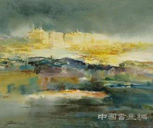 刘海粟美术馆展出“自然的气息”水彩画展