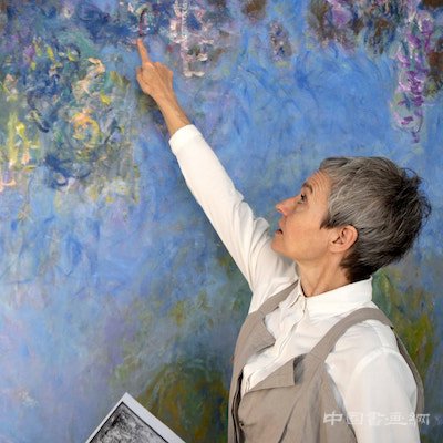 荷兰发现一幅新的莫奈《睡莲》，被覆盖《紫藤花》下