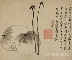 愈简愈元：八大山人《蕨瓜图》