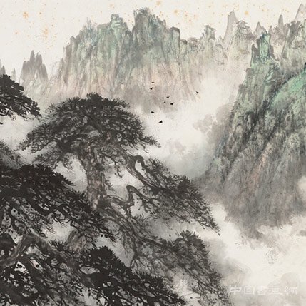 黎雄才的山水画