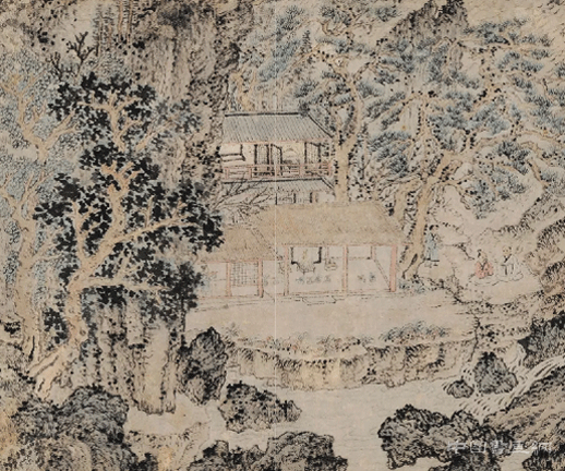  王蒙《芝兰室图》卷1.45亿成交