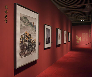 石鲁百年艺术展亮相国博 近400余件作品全面回顾艺术之路