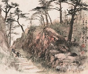  北京画院美术馆展出黎雄才百余件画作