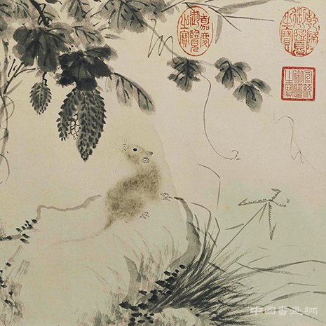 观鼠画 迎鼠年