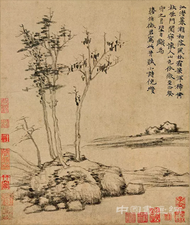 中国古代山水画赏读：元代山水画