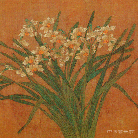“金盏银台”与文物：古画、盆景、服饰中的水仙