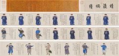 乾隆二十功臣像7475万成交：经二十余次竞价