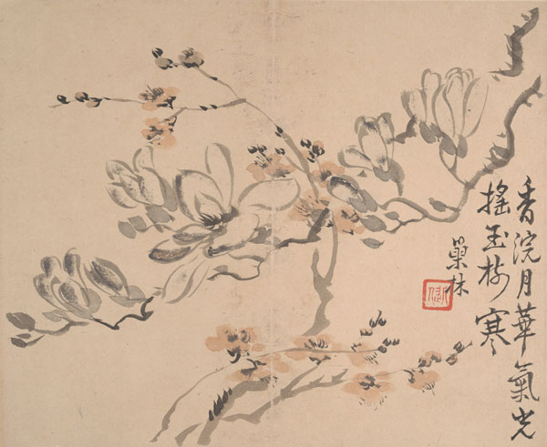 汪士慎 花卉册页