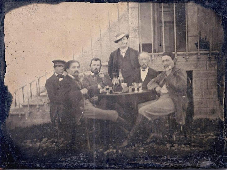 摄于1887年 唯一一张梵高的真人照片？