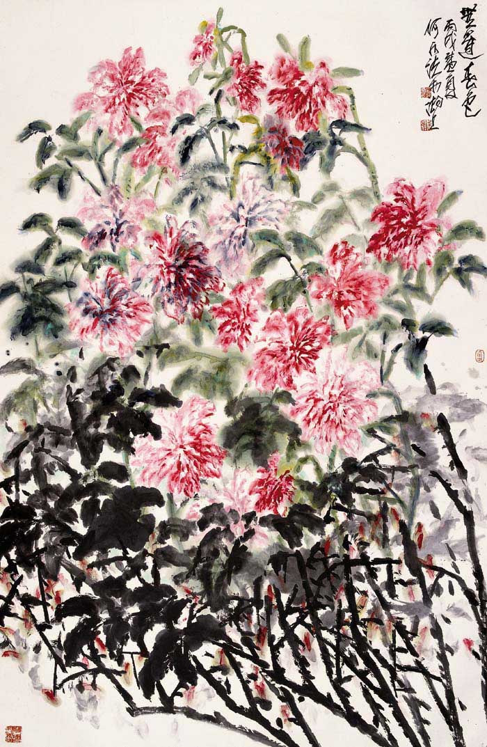 何水法  花鸟