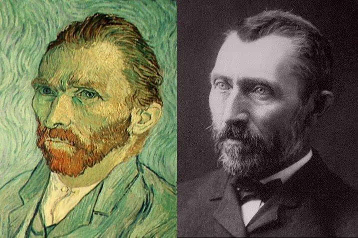 摄于1887年 唯一一张梵高的真人照片?