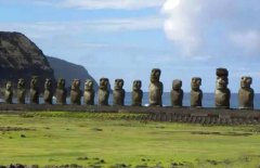 惊呆考古学家！复活岛巨人头像下面居然还有更大的