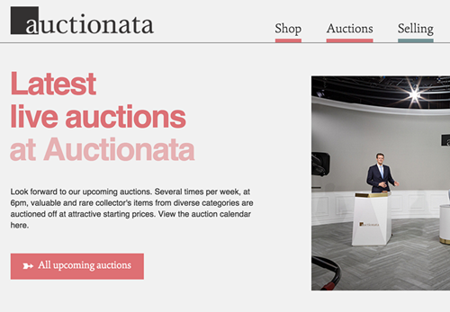 在线拍卖平台Auctionata成德国最大拍卖行