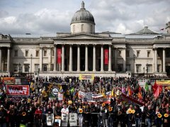 英国美术馆员工罢工抗议服务外包