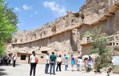西域门户旧址出土唐代水利设施遗迹