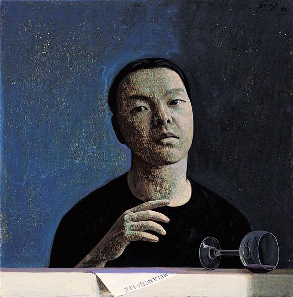 忧郁《自画像》