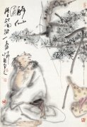 吴山明 醉仙图