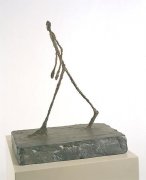 Man Crossing a Square