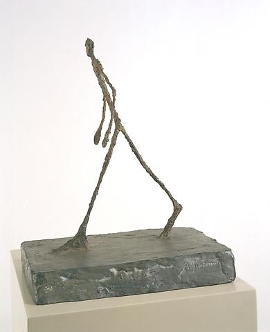 Man Crossing a Square