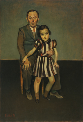 Joan Miró and His Daughter Dolores