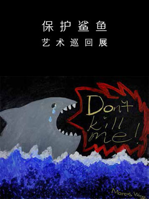 《保护鲨鱼——艺术巡回展》近日在国博展出