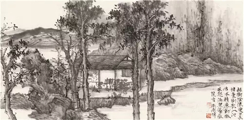 淡墨烟岚—朱赓博绘画展将于8月29日开幕